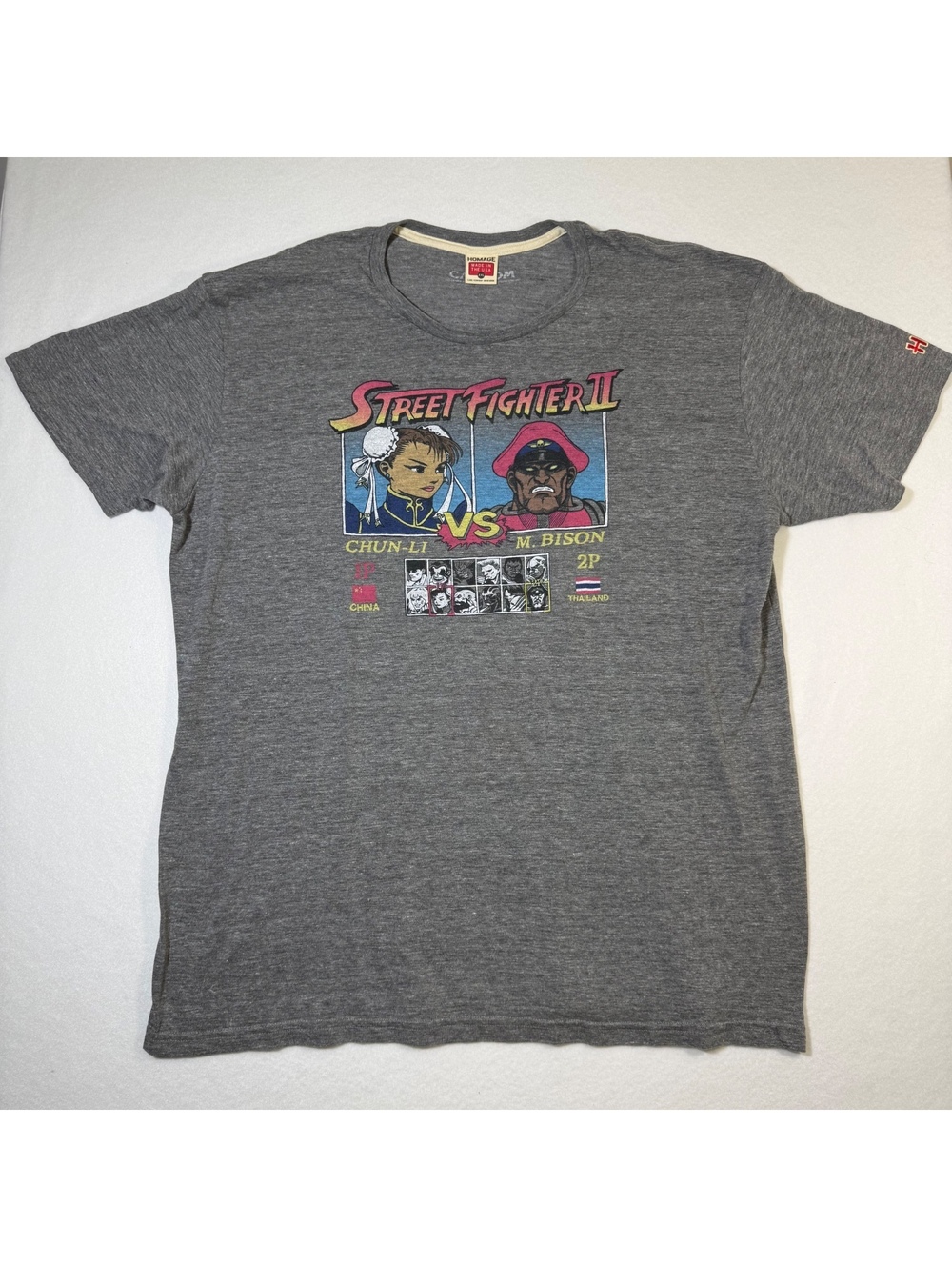 Street Fighter II x Capcom Homage T-Shirt — Size XXL